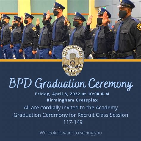 Media Release 70 Birmingham Police Academy Graduation Birmingham