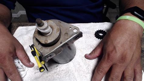 How To Replace A Starter Gear On Briggs And Stratton Starters Youtube