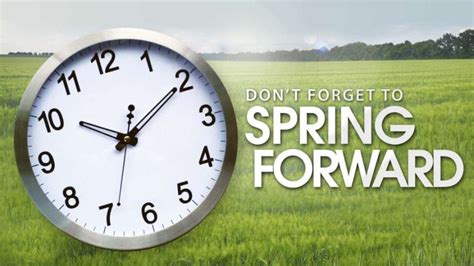 When Does Time Spring Forward In 2022 Latest News Update