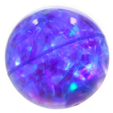 Light Up Glitter Ball Assorted Big W