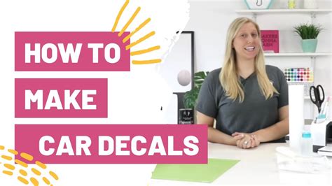 Well, i'm here to tell you there is and it's sooo stinkin' easy! How To Make Car Decals With Cricut - vinyl and printable ...