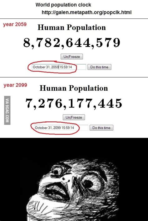 World population clock - 9GAG