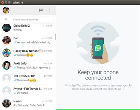 Whatsie O Cliente De Desktop Não Oficial Do Whatsapp Para Linux Routech