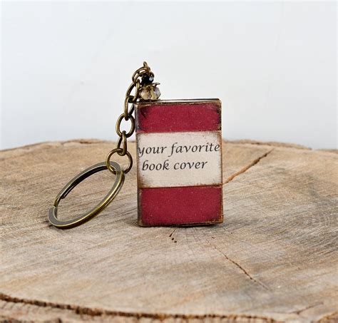 Create your own or choose from thousands of cute and cool designs. Personalized gift Book lover gift Personalized keychain ...
