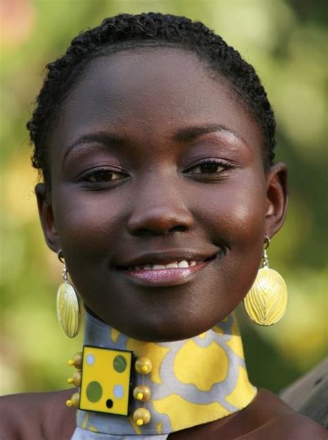 Casting Face Of Africa Kenya Dark Skin Women Beautiful Black Women