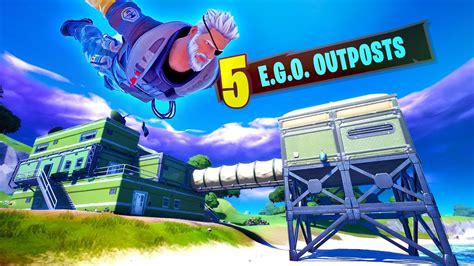 Visit All 5 Ego Outpost Locations In Fortnite Chapter 2 Lowdown