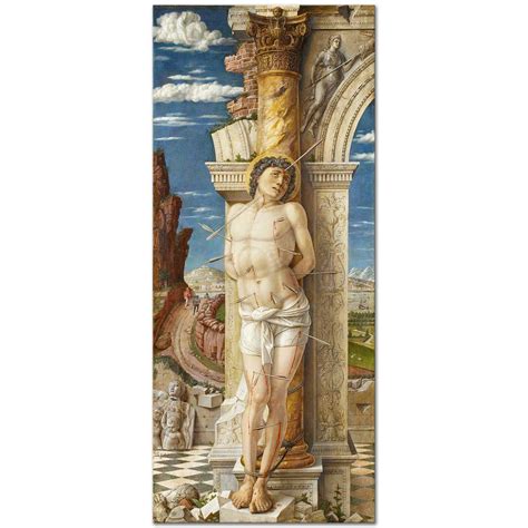 Andrea Mantegna The Martyrdom of Saint Sebastian Art Print | CANVASTAR