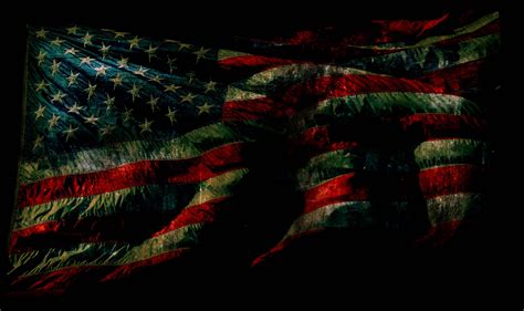 Vintage American Flag Wallpaper