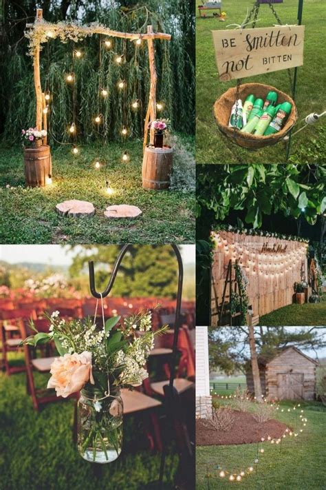 Budget Friendly Backyard Wedding Ideas For Diy Backyard