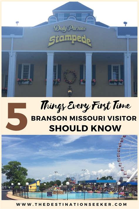 Five Things To See And Do At Branon Missouri Visitors Park With Text