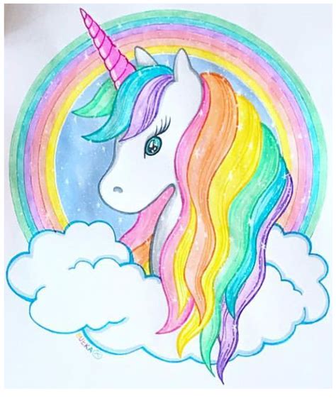Personalize with your own message, photos and stickers. Unicorn Coloring Happy Birthday Coloring Page - Unicorn ...