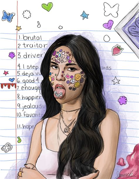 Olivia Rodrigo Dibujo