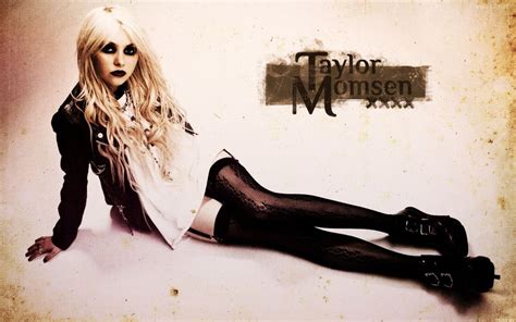 Taylor Momsen Singer Actress Model Blonde Alternative Rock Hard Babe Sexy Pretty Reckless