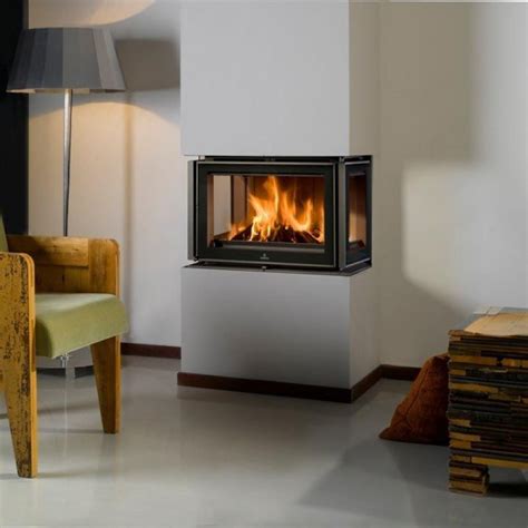 Check spelling or type a new query. Three Sided Wood Burning Fireplace | Contemporary ...