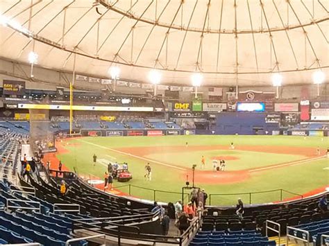 Tropicana Field Seating Map Rows Two Birds Home