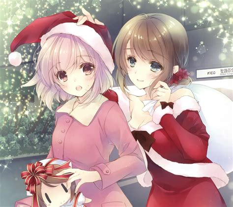 Merry Xmas Anime Wallpapers Wallpaper Cave