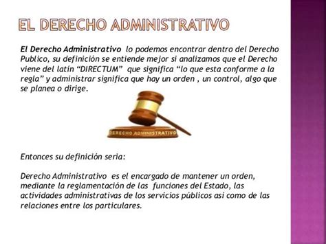 Qué Es El Derecho Administrativo Por Nadia Velasquez