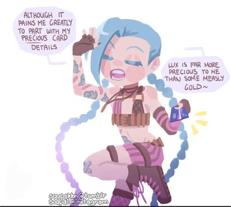Jinx Always Goes All Out For Lux Rlightcannon