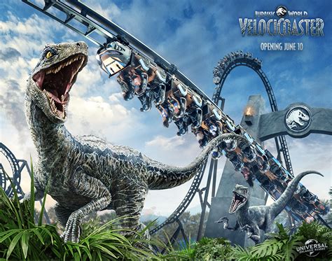 Jurassic World Velocicoaster To Open At Universal Orlando Resort On June 10 2021 The Main