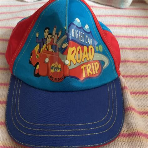 The Wiggles Road Trip Cap Hat Adjustable 1 3 Years 2012 Blue Red Yellow