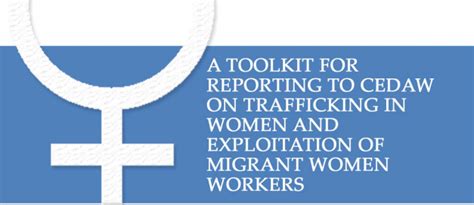 a toolkit for reporting to cedaw on trafficking in women and exploitation of migrant women