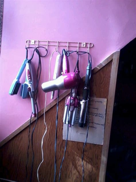 Pin By Kaire Phelps On Diyandcrafts Hair Tool Organizer House