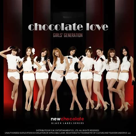 Girls Generation Snsd Chocolate Love By Mhelaonline07 On Deviantart