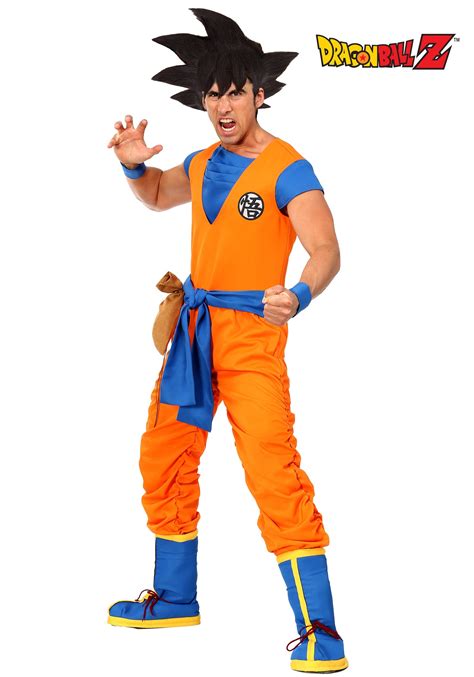 Authentic Dragon Ball Z Goku Costume For Adults Anime Costumes