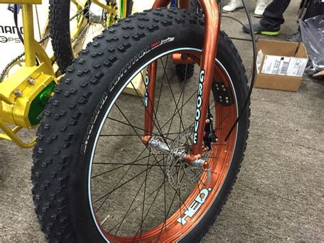 Nahbs 2015 New Hed 24 Fat Bike Rims Have All The Width A Little Less