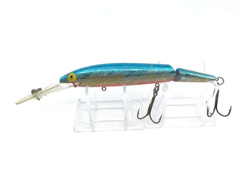 Rebel Jointed Spoonbill Minnow Blue Silver And Red My Bait Shop Llc