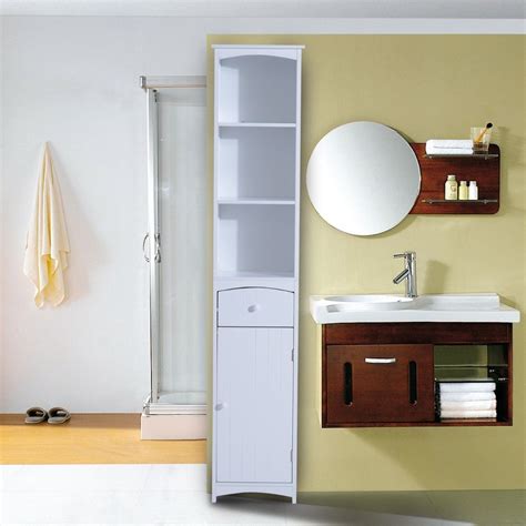 Check spelling or type a new query. HOMCOM® Badschrank Badezimmerschrank Badregal Hochschrank ...
