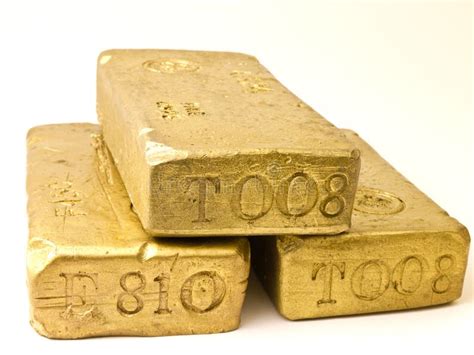 Stack Of Gold Bricks Stock Photo Image Of Metal Brick 22824376