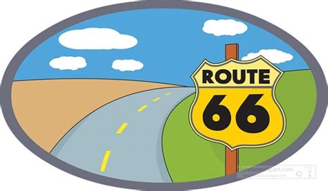 Route 66 Svg Dxf Png Vintage American Road Sign Clipart Printable Cut