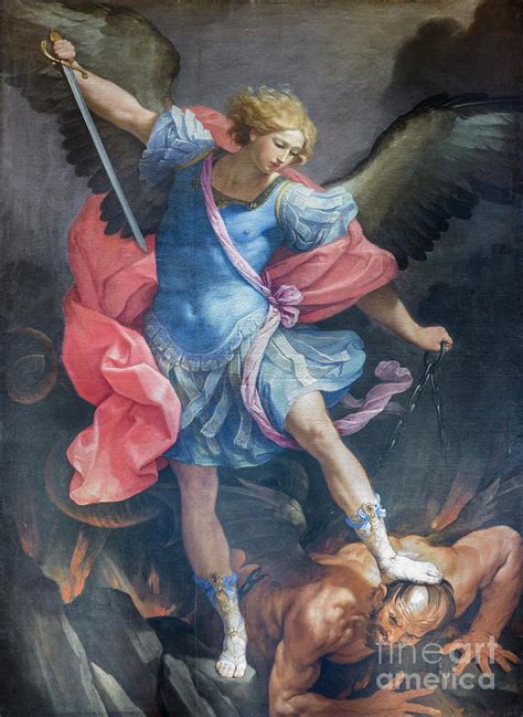 The Archangel Michael Defeating Satan By Guido Reni