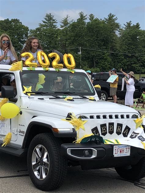 King Philip Regional High School Holds Car Parade For Class Of 2020