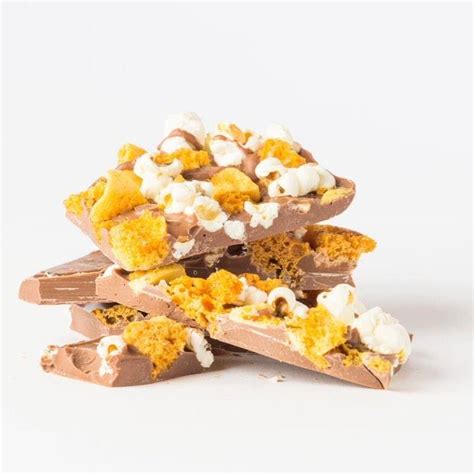 milk chocolate popcorn and honeycomb rubble keeps disappearing 🤷🏼‍♂️ a true bandp classic very
