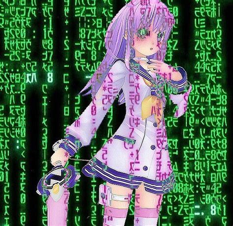 Webcore By Mar💿 Virtual Girl Kawaii Goth Anime
