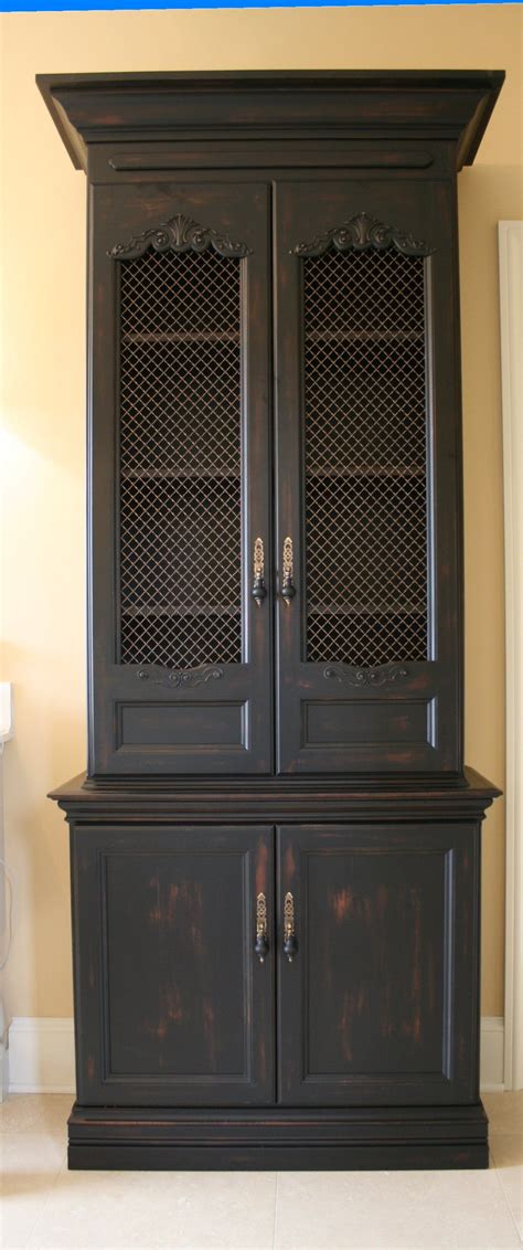 Modern custom cabinets from room & board. Buy a Hand Made Distressed, Painted Linen Cabinet, made to ...