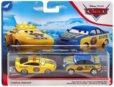 Disney Pixar Cars Cars 3 Dinoco 400 Charlie Checker Race Official Tom