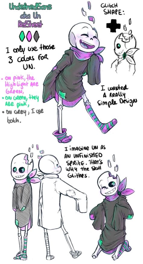 Undefinedsans Aka Un Reference Sheet By Kaweii On Deviantart