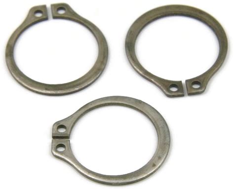 Stainless Steel Snap Rings Retaining Rings Sh 43ss 716 Qty 25 Industrial And Scientific
