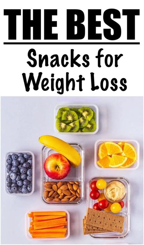 The Best Snacks For Weight Loss