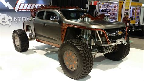 Chevy Canyon Based Custom Off Road Truck At The 2016 Sema Show Offroad