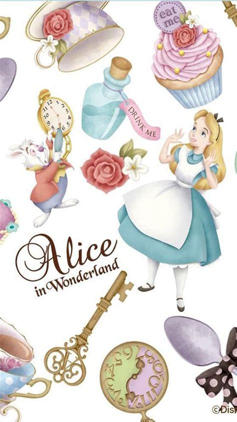 Disney Alice Iphone Wallpapers On Wallpaperdog