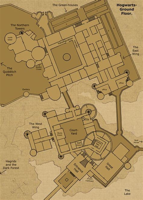 Unfortunately we don't have a blueprint/plan available, we looked at the 6th hp videogame and the 1:24 scale model of hogwarts while building it. 22 best Hogwarts floor plan for minecraft images on Pinterest | Hogwarts, Hogwarts minecraft and ...