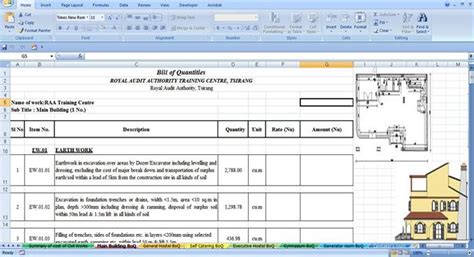 Sample Boq Excel Formats Bill Of Quantities Excel Template Excel Xlsx Hot Sex Picture