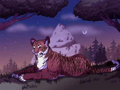 Midnight Tiger By Izapug On Deviantart