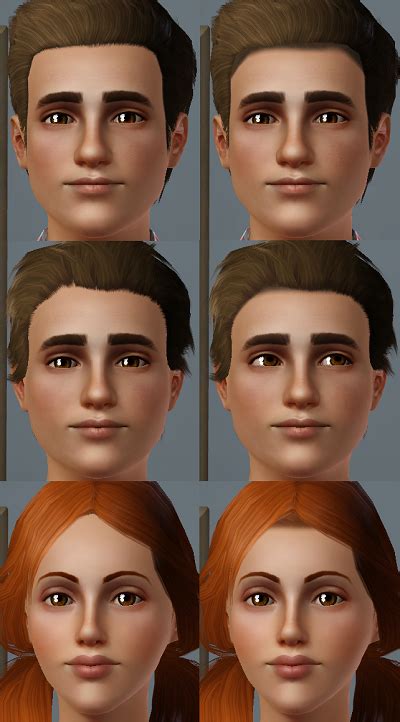 My Sims 3 Blog Hairlines By Oneeuromutt