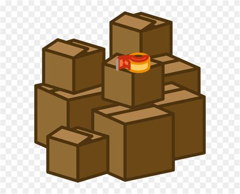 Moving Boxes Clipart Pile Of Boxes Png Free Transparent Png Clipart
