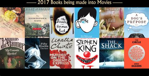 This is what this book is all about. 12 Popular Books to read before they hit the Cinemas in 2017